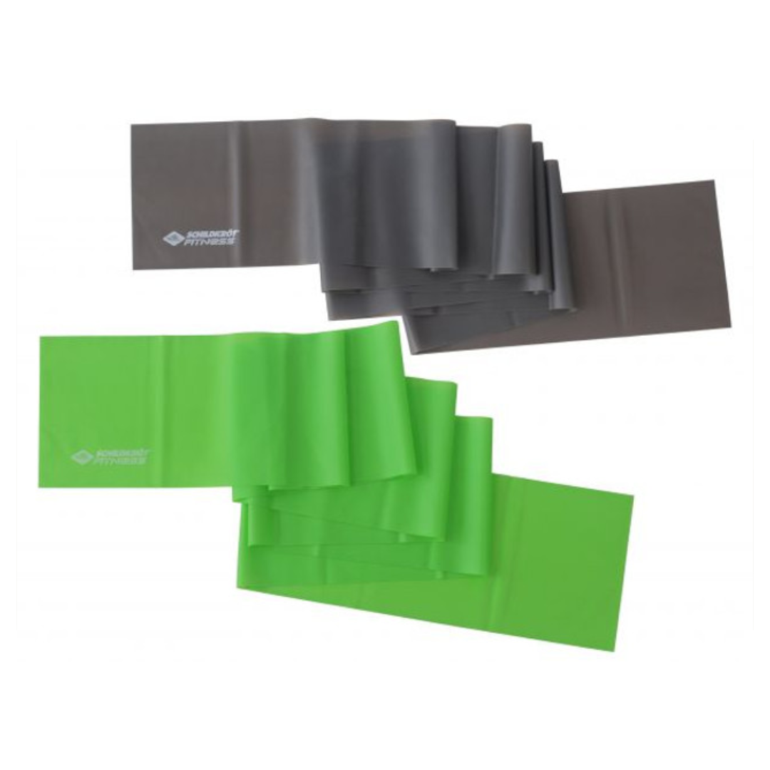 Premium Schildkröt Fitness Set of 2 Latex-Free Resistance Bands for Home Workouts, Physical Therapy & Strength Training - Ideal for Allergy Sufferers & Gym Enthusiasts