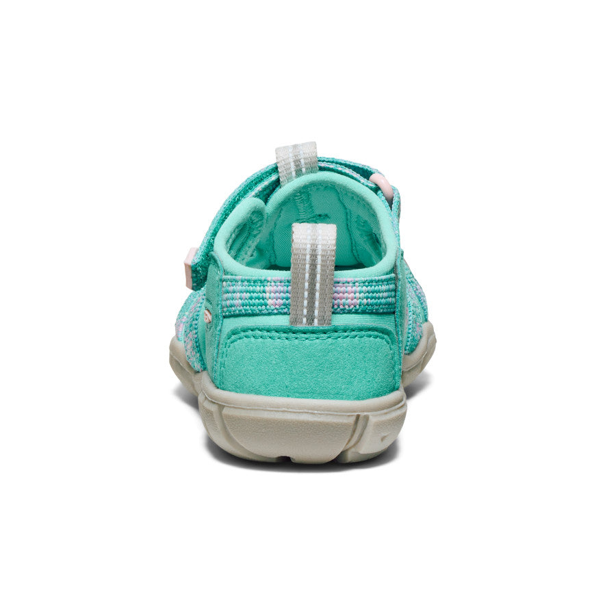 Little Kids' Seacamp II CNX Water Shoes - Bright Aqua/Giggle Pink | Non-Slip Beach & Pool Shoes for Toddlers, Perfect for Swimming, Splash Pads & Outdoor Play