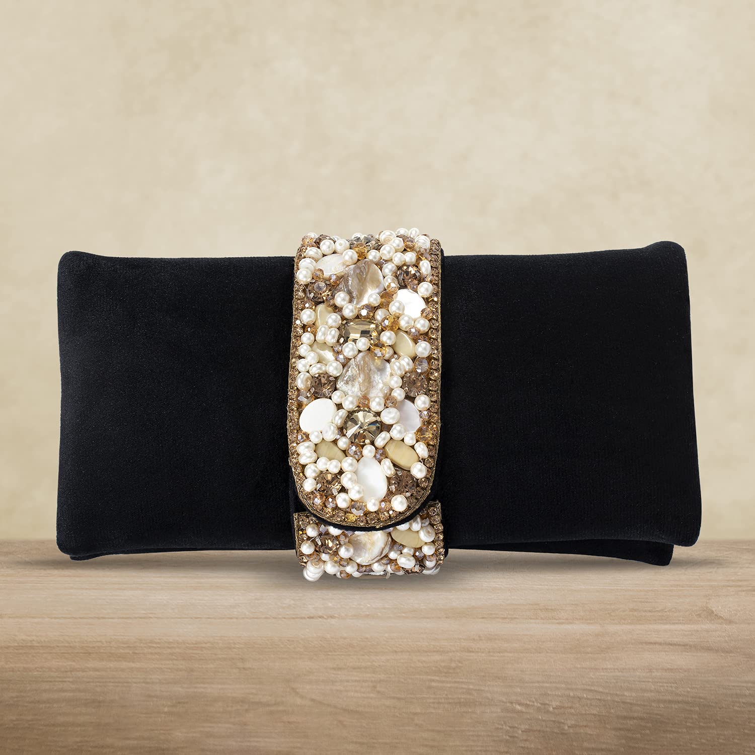 Peora Women's Elegant Clutch Purse for Wedding, Evening Party, Bridal Shower & Special Occasions - Perfect Gift for Brides & Fashion Lovers
