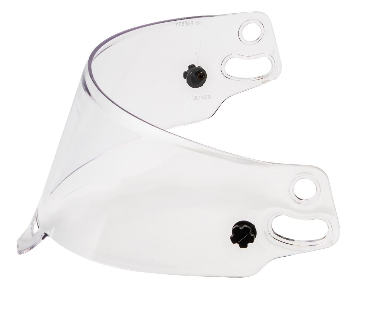 Sparco Shield Visor for Air Pro & Sky Helmets - Clear Protective Face Shield for Motorcycle & Racing Helmets - Perfect for Track Days & High-Speed Riding