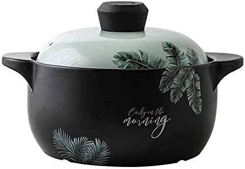 Premium NC Clay Pot for Cooking – 2.5L & 1L Terracotta Casserole & Stew Pot – Heat & Cold Resistant Ceramic with Smooth Glaze – Perfect for Slow Cooking, Soups, Stews & Traditional Recipes