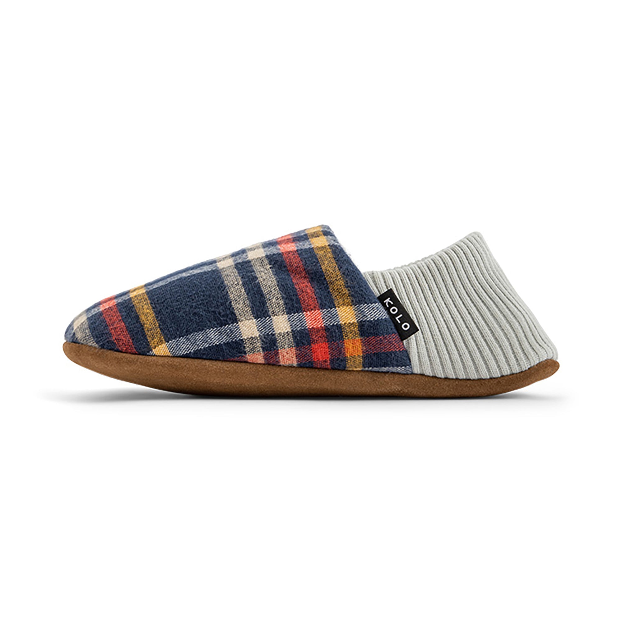 Nico Chamois Plaid House Shoes - Sherpa Lined Indoor Slippers for Women & Men - Cozy Winter Home Footwear for Relaxing by the Fireplace