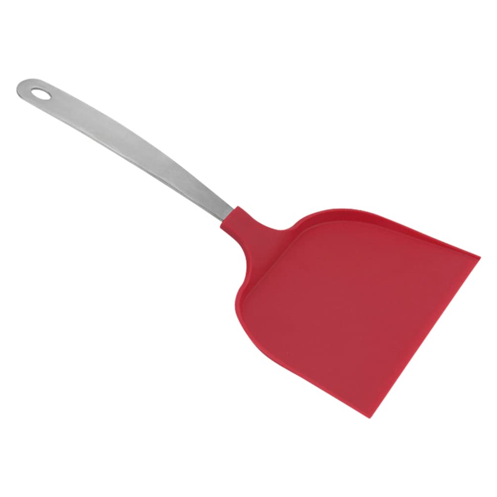 Premium Stainless Steel Pizza Peel with Nylon Handle - Multi-Functional Pizza Spatula for Baking, Serving & Cake Decorating - Ideal for Home Kitchens, Pizzerias & Bakeries