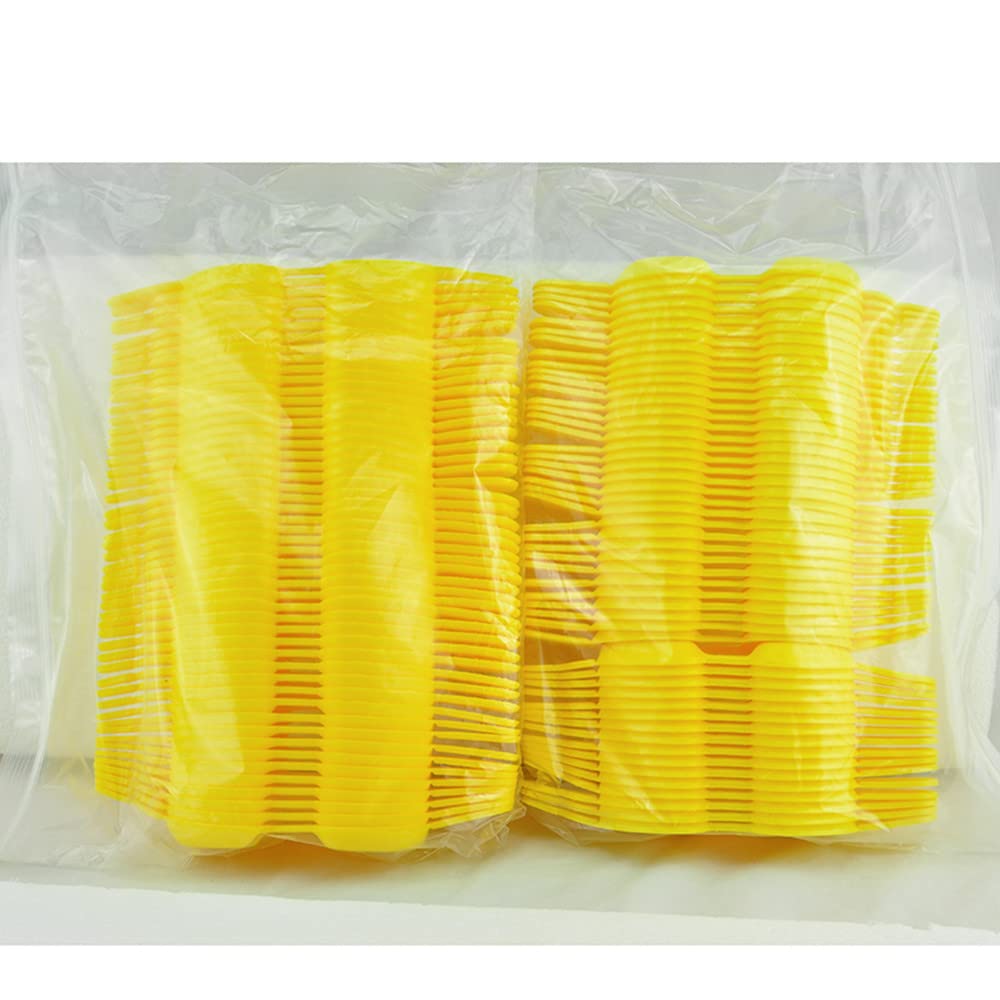 100 Pcs Disposable Fluoride Tray Dual Arch Trays - Medium Size for Dental Gel or Foam Application | Perfect for Teeth Whitening, Fluoride Treatment & Dental Clinics