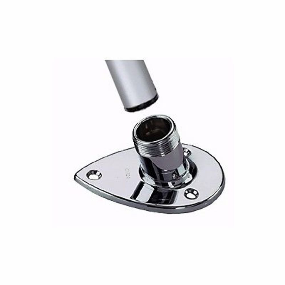Perko Stow-Away Plug-In Marine Pole Light - Durable Boat Deck Light for Night Fishing & Dock Safety | Waterproof LED Navigation Light for Boats, Yachts & Piers