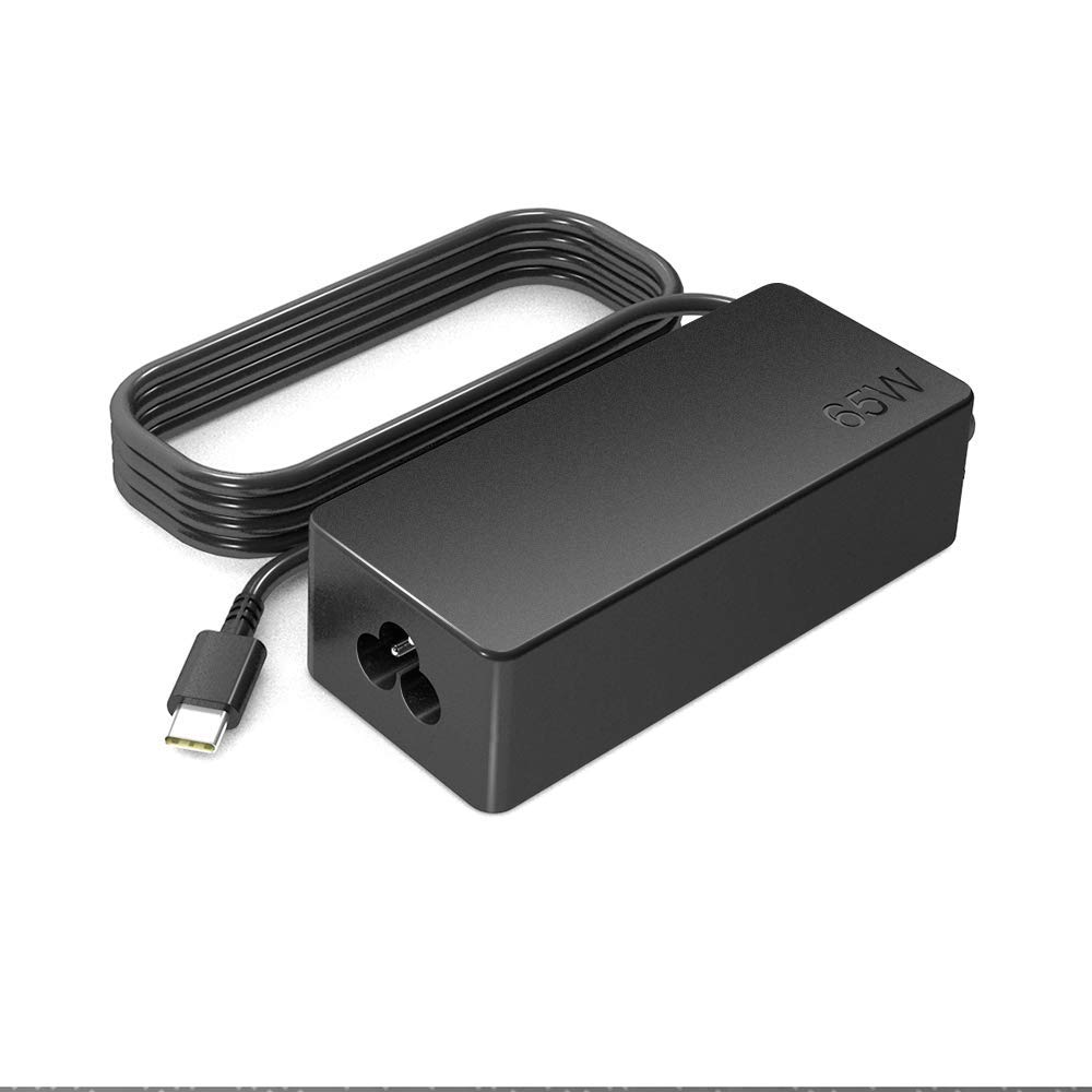 45W 65W USB Type-C PD Fast Charger - Compatible with Lenovo Yoga 720/910/920, Chromebook C330/S330, ThinkPad X1 Carbon, MacBook Pro 13