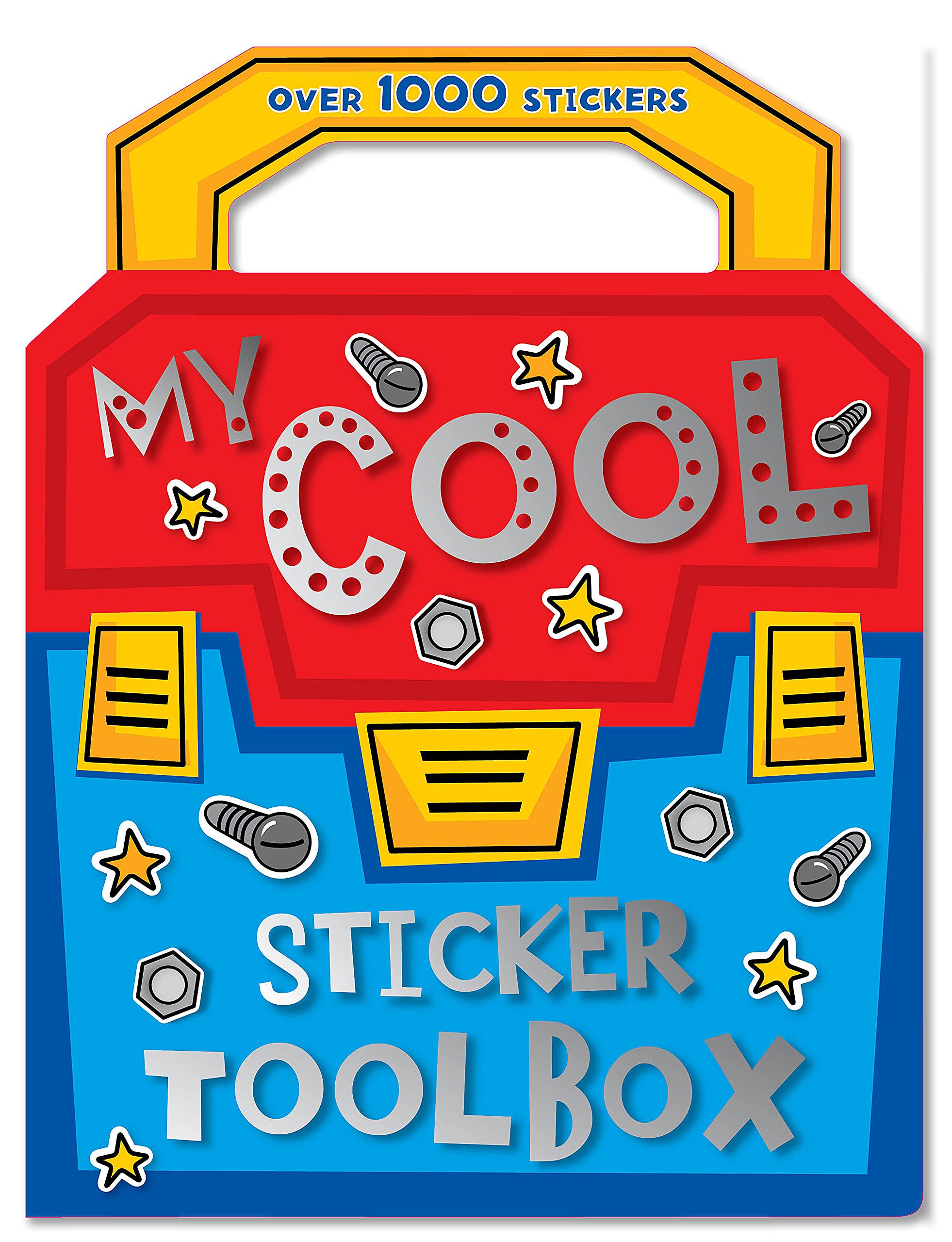 My Cool Sticker Toolbox - Premium DIY Sticker Collection for Scrapbooking, Journaling & Crafting - Perfect for Kids, Artists & Craft Enthusiasts