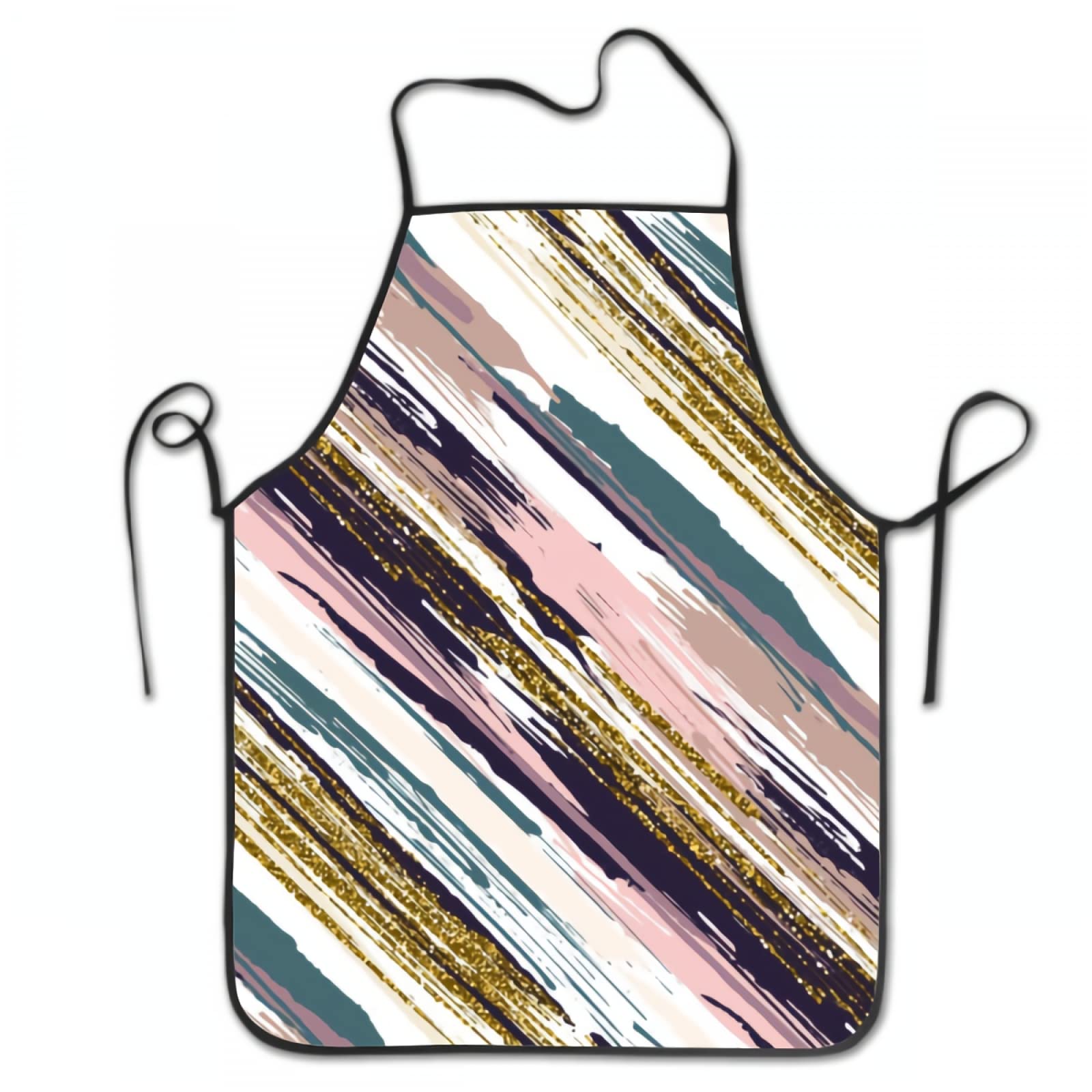 Premium Waterproof Polyester Kitchen Apron - Durable & Adjustable Bib Apron for Cooking, Baking, Grilling & Home Cleaning