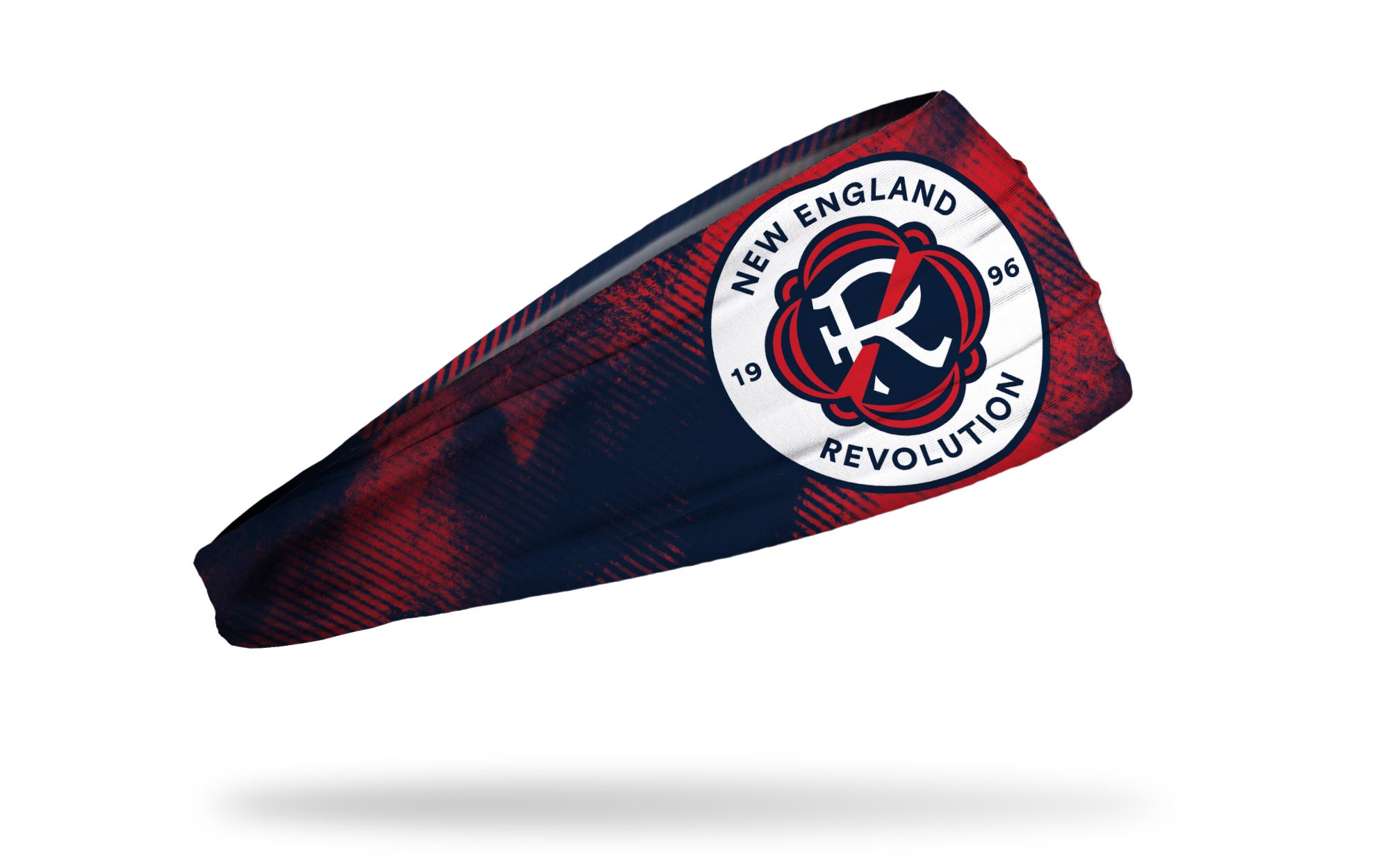 New England Revolution Worldy Big Bang Lite Headband - Adjustable Sports Headband for Running, Soccer & Workouts - Moisture Wicking & Comfortable Fit for Men & Women