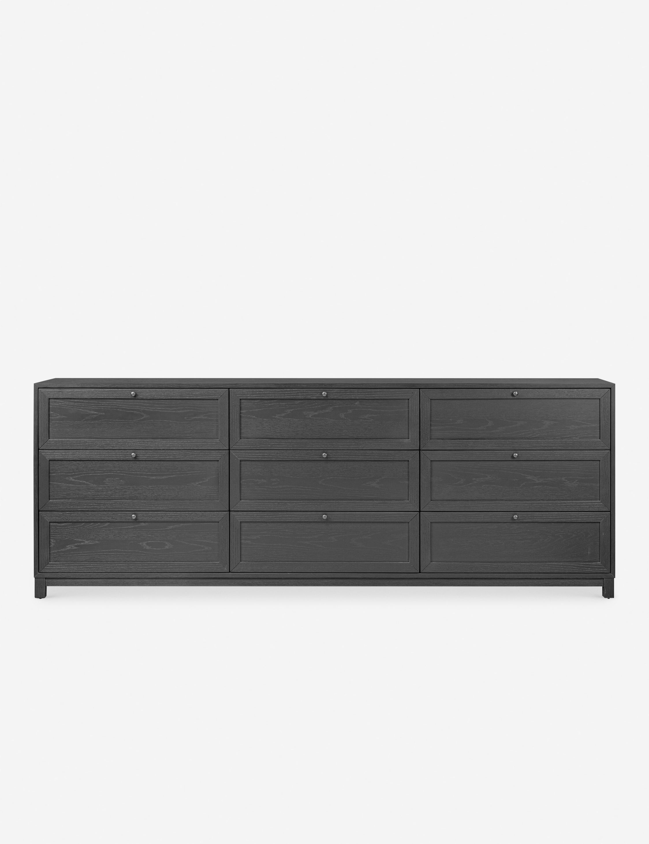 Carly 9-Drawer Dresser - Modern Wooden Chest of Drawers for Bedroom Storage & Organization | Perfect for Clothes, Accessories, and Home Decor
