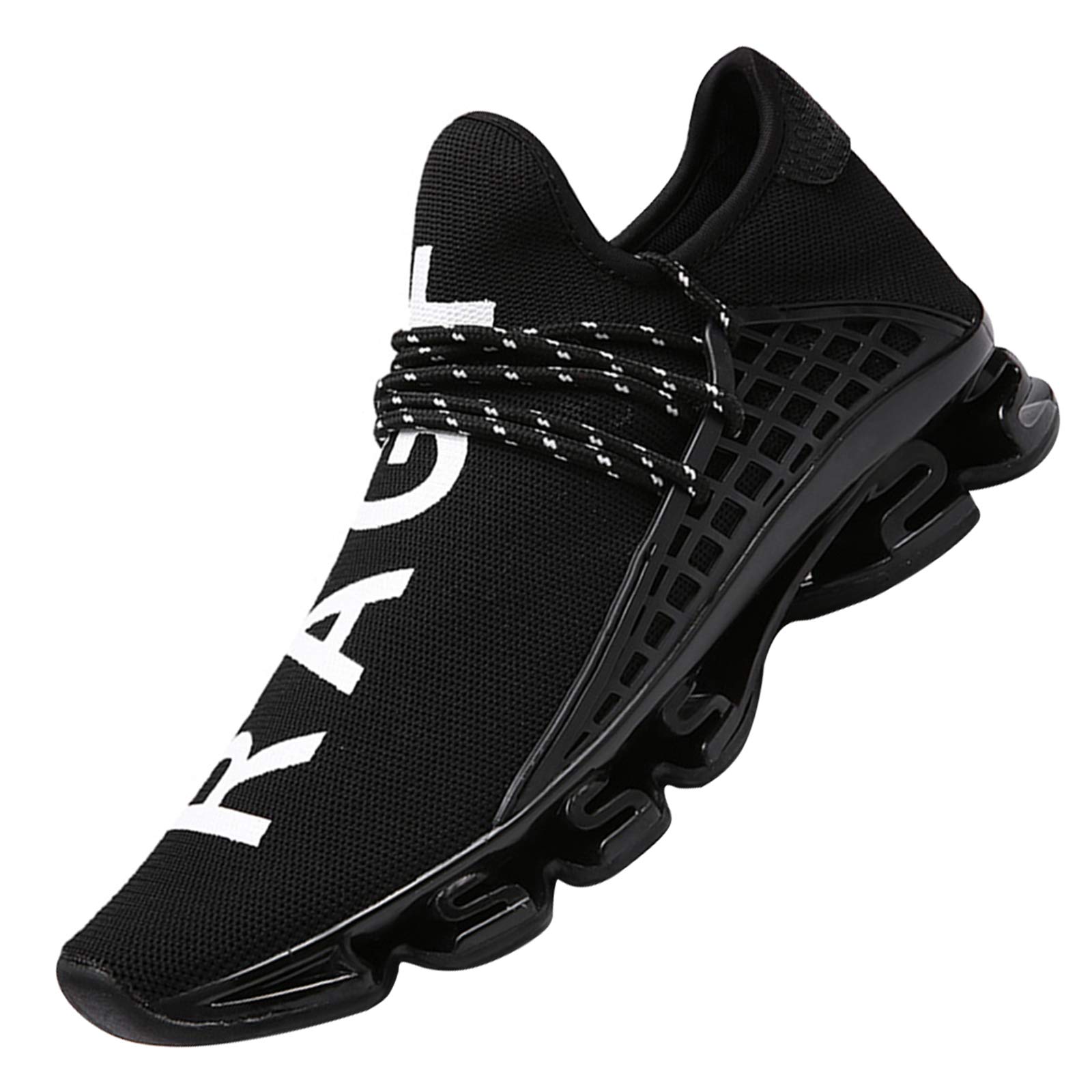 DUORO Men's Athletic Running Shoes - Non-Slip Blade Sole for Road Running, Tennis & Walking | Lightweight Sport Sneakers for Gym, Workout & Daily Wear