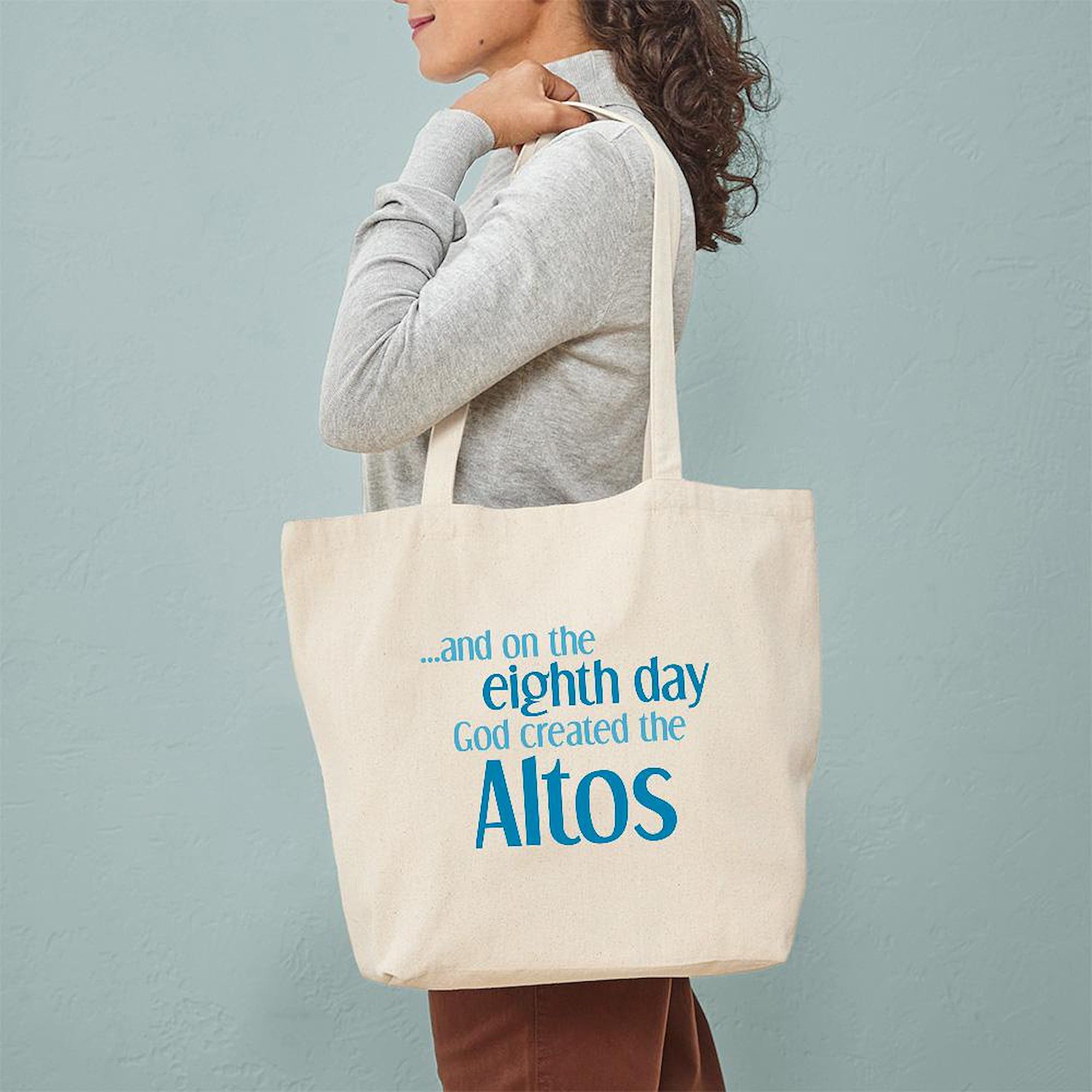 Eco-Friendly Natural Canvas Tote Bag - Reusable Shopping Bag for Groceries, Beach & Daily Use | Durable & Stylish Carryall by CafePress Alto Creation