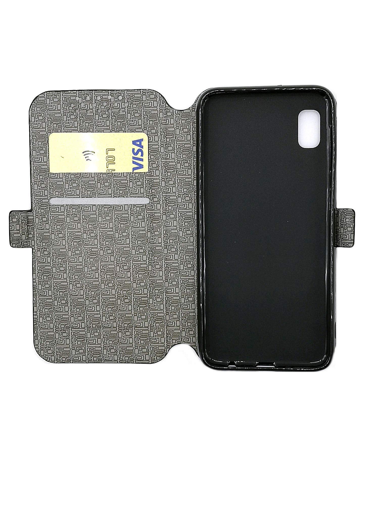 Premium PU Leather Flip Case Cover for ZTE Quest 5 - Slim Protective Phone Wallet with Card Slots | Perfect for Business, Travel & Everyday Use