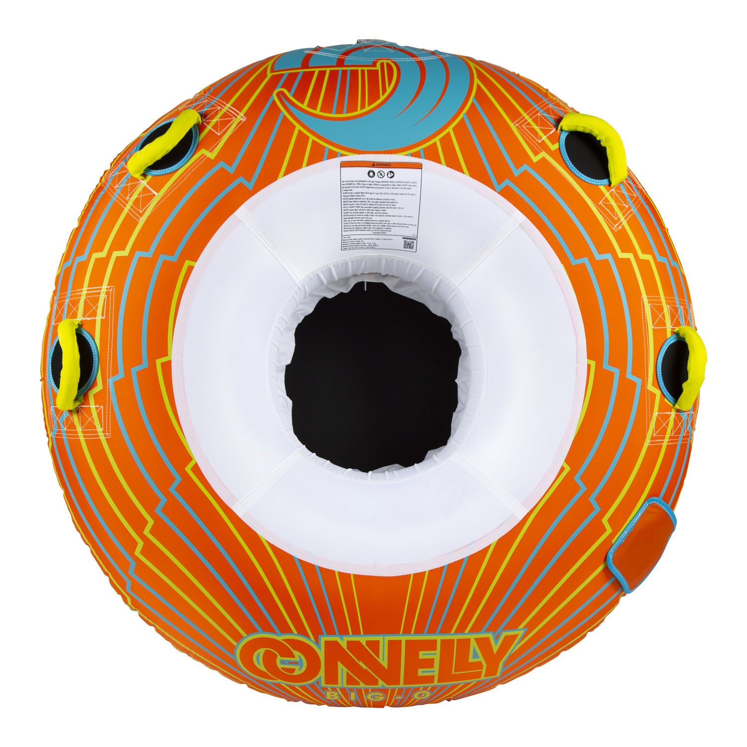 Connelly Big O Towable Tube - 1 Rider Inflatable Water Tube for Lake & Boat Fun - Perfect for Summer Water Sports & Family Outings
