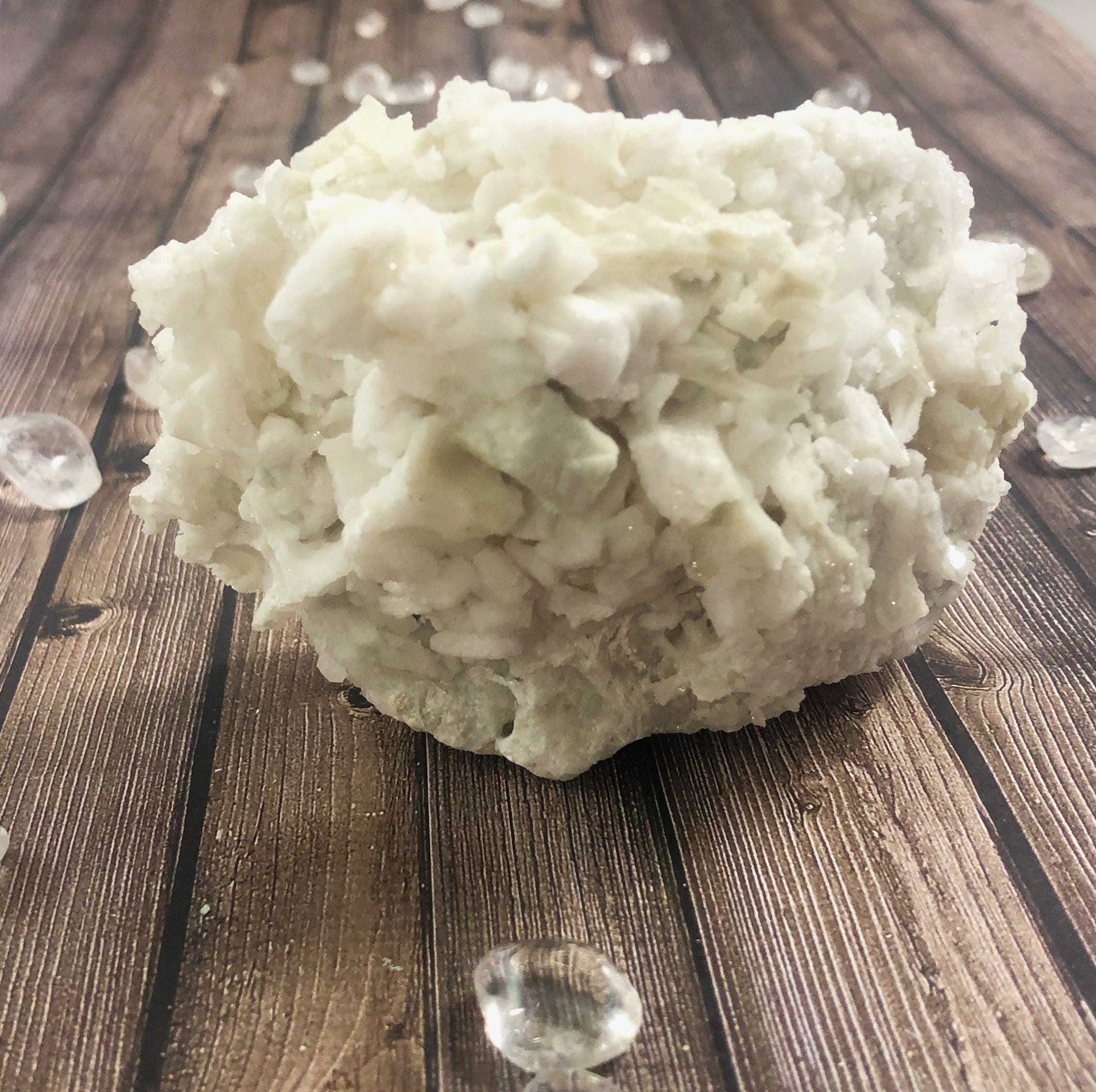 Natural Bulgarian Quartz and Calcite Crystal Specimen - Healing Stones for Meditation, Reiki, and Home Decor