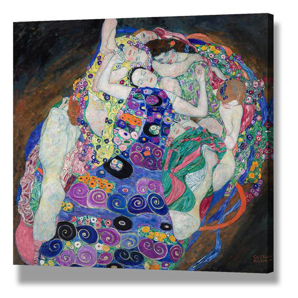 Gustav Klimt Schloss Kammer on Lake Attersee III Wall Art - Premium Canvas Painting for Living Room Decor, Bedroom & Office | Famous Art Reproduction for Home Interior Design