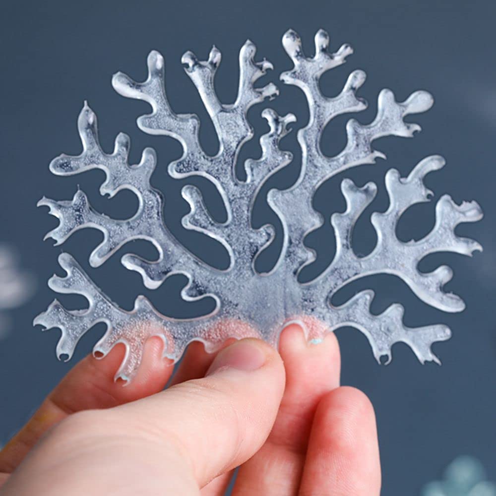 3D Silicone Tree Chocolate Molds - Coral Branch Leaves Candy Mold for Fondant, Polymer Clay & Cupcake Decorations | Perfect for DIY Baking, Cake Decorating & Candy Making at Home