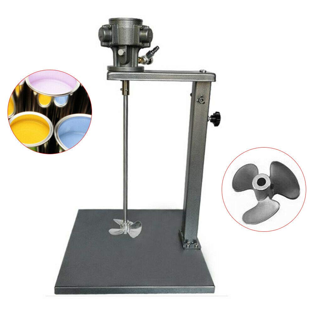 5 Gallon (20L) Pneumatic Paint Mixing Machine - Heavy Duty Coating Stirrer for Viscous Liquids, Ink & Dye | Perfect for Industrial Paint Shops, Auto Body Repair & Chemical Processing