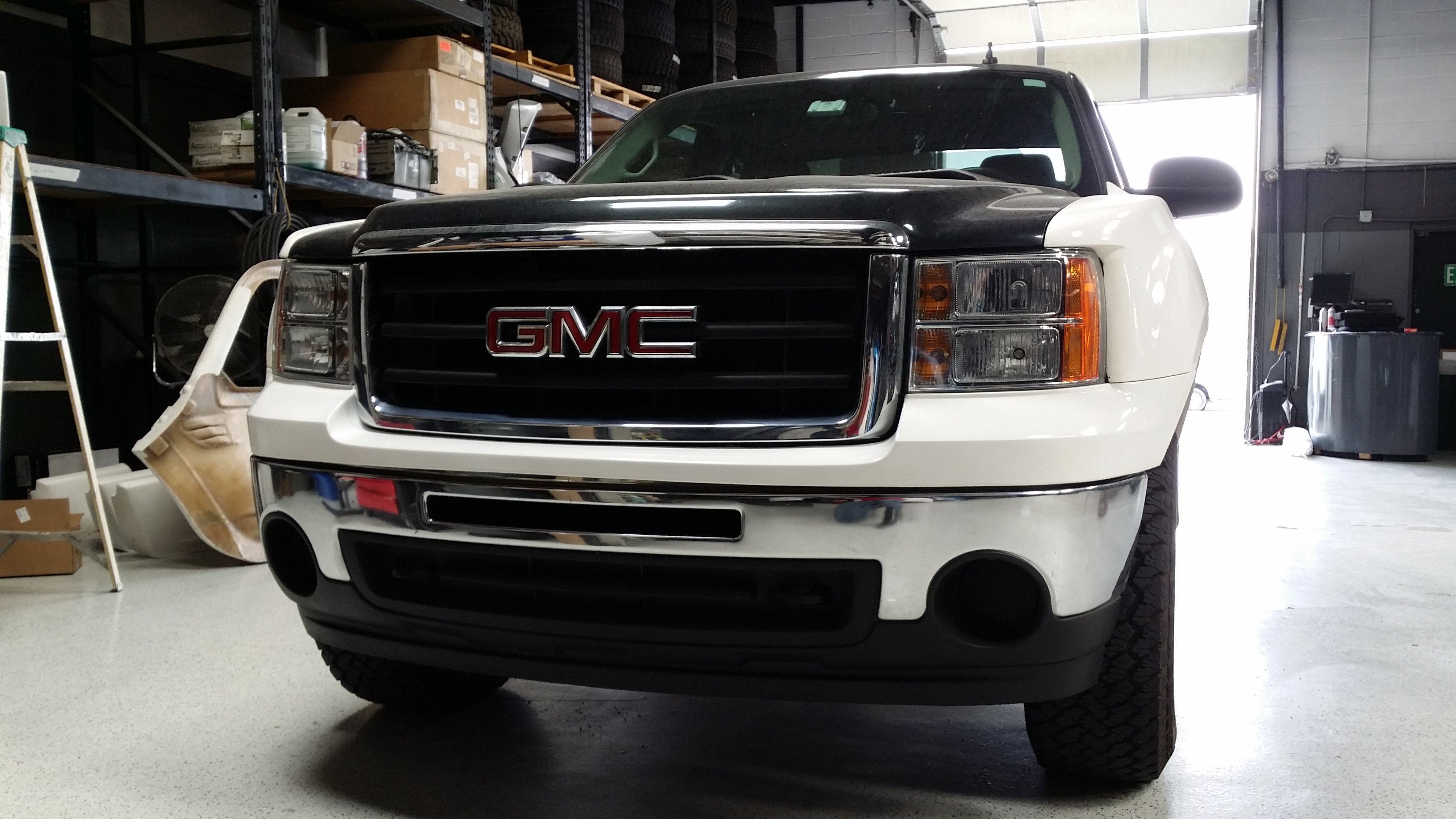 2007-2013 GMC Sierra Replacement Fenders - OEM Style Front & Rear Fender Panels for GMC Sierra 1500/2500/3500 - Perfect for Truck Repair, Restoration & Off-Road Upgrades
