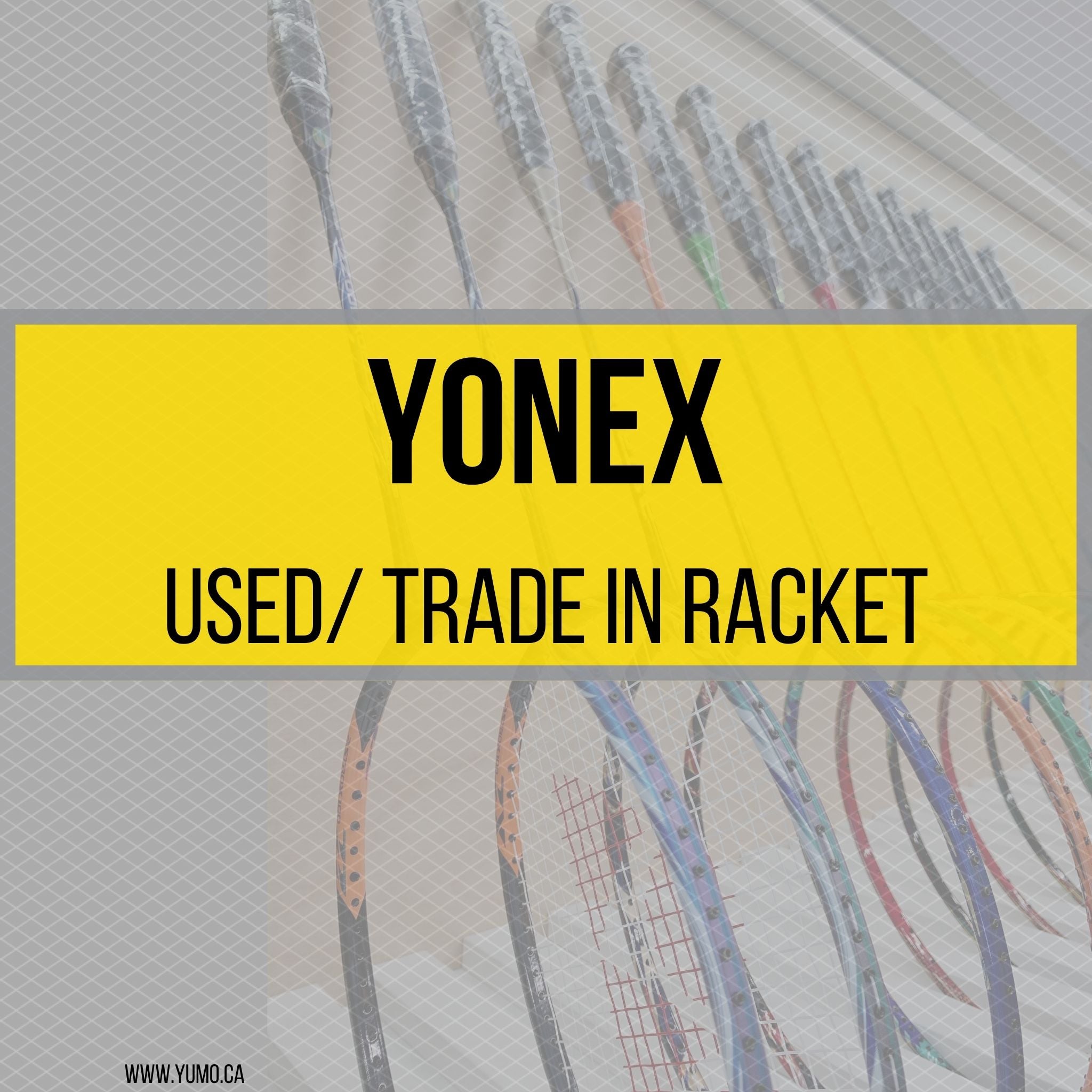 Buy Used & Demo Yonex Badminton Rackets - Trade-In Program Available | Perfect for Tennis & Badminton Players