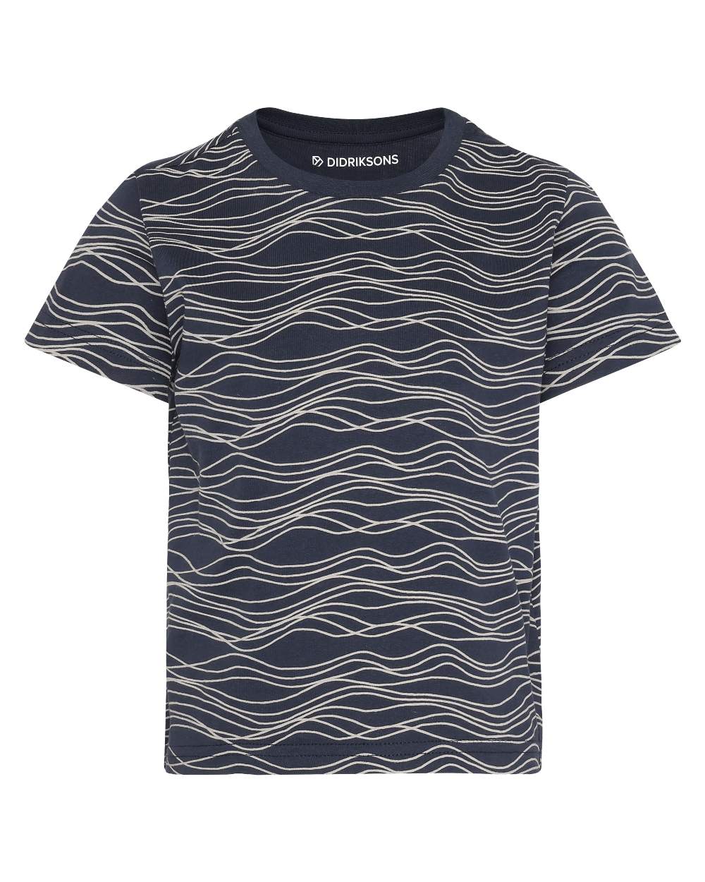 Didriksons Mynta Logo T-Shirt for Kids - Comfortable Cotton Tee for Boys & Girls - Perfect for School, Play & Everyday Wear