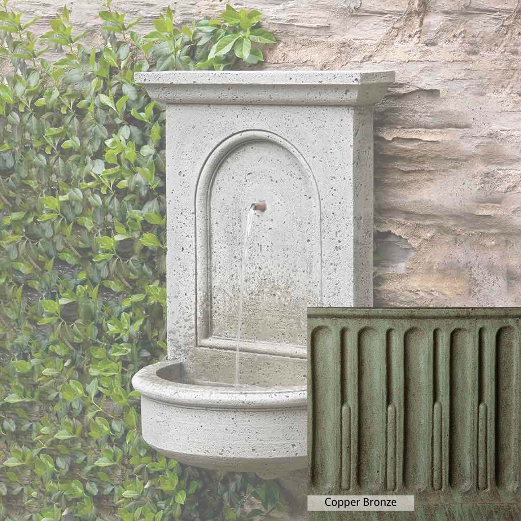 Campania International Portico Fountain - Classic Outdoor Garden Water Feature for Patio, Yard & Landscape Decor