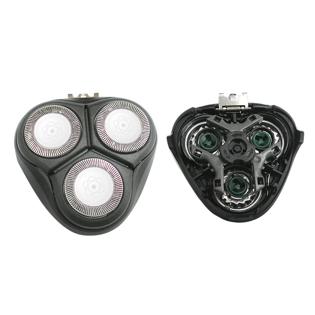 Philips Norelco RQ64 PT725/720/726/735/737 AT890 Replacement Shaver Heads - Compatible with Philips Norelco Electric Razors - Perfect for Travel & Daily Shaving
