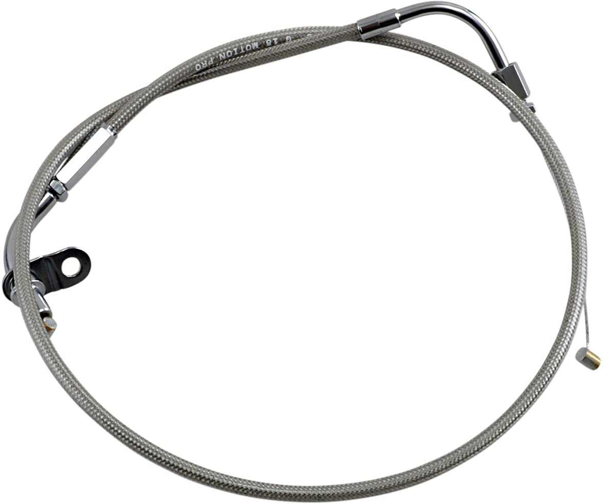 Armored Throttle Control Cable - Heavy Duty Replacement for Motorcycles, ATVs & UTVs - Perfect for Off-Roading & Performance Upgrades