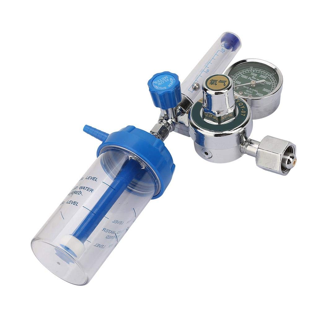 Professional Mootea Oxygen Pressure Regulator 0-100MPa with Gauge Meter - High Precision Air Flow Control for Welding, Medical Oxygen Tanks & Industrial Gas Applications