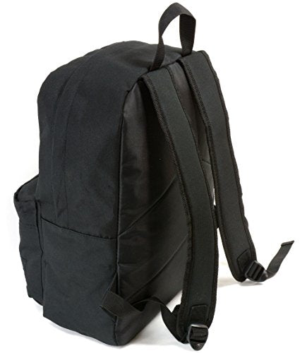 Alpine Swiss Major School Backpack - Durable Bookbag for Students with 1 Year Warranty - Black - Perfect for School, College, and Everyday Use