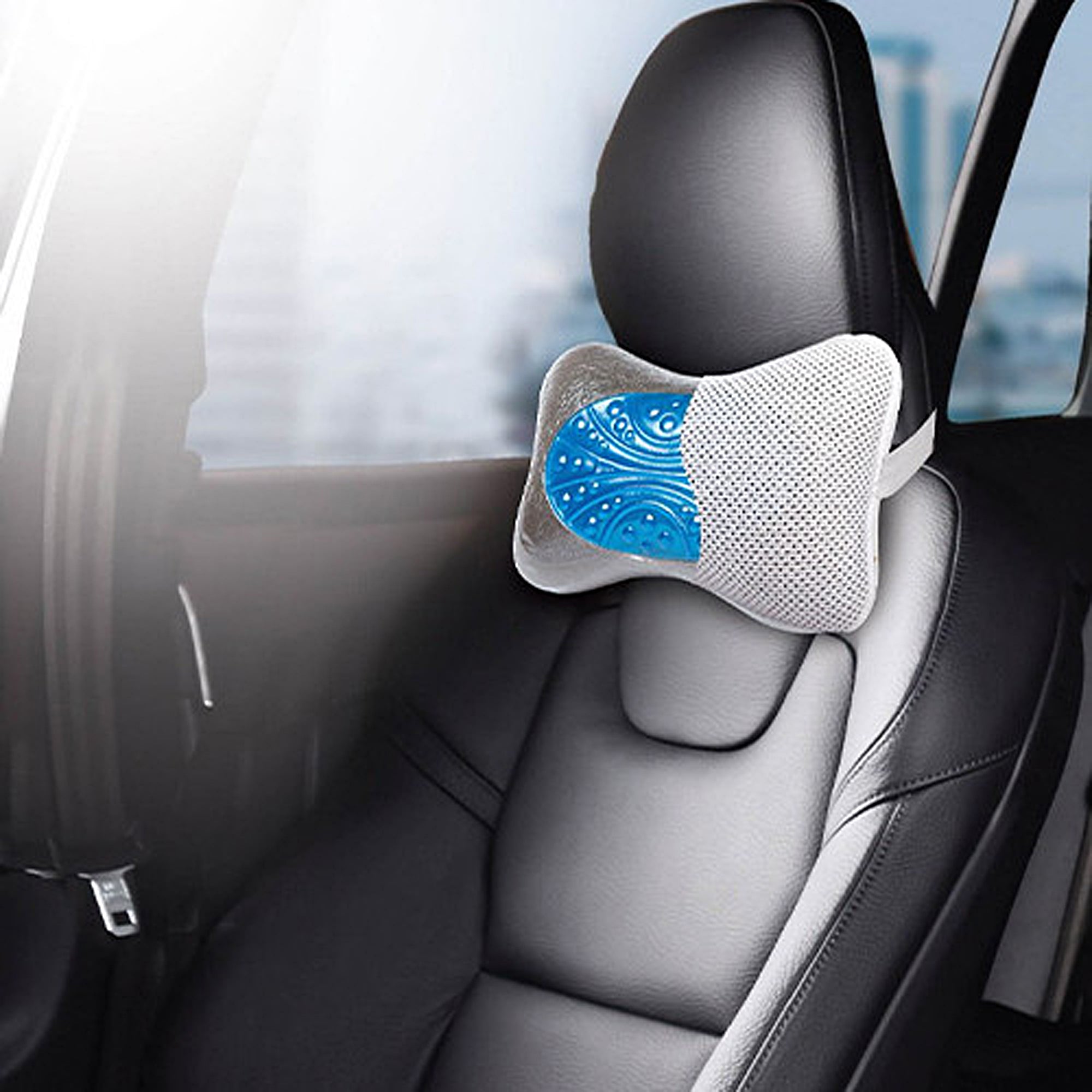 Cooling Hydro Gel Pillow for Neck Pain Relief – Memory Foam Support & Pressure Relief – Perfect for Side, Back & Stomach Sleepers – Home, Travel & Office Use
