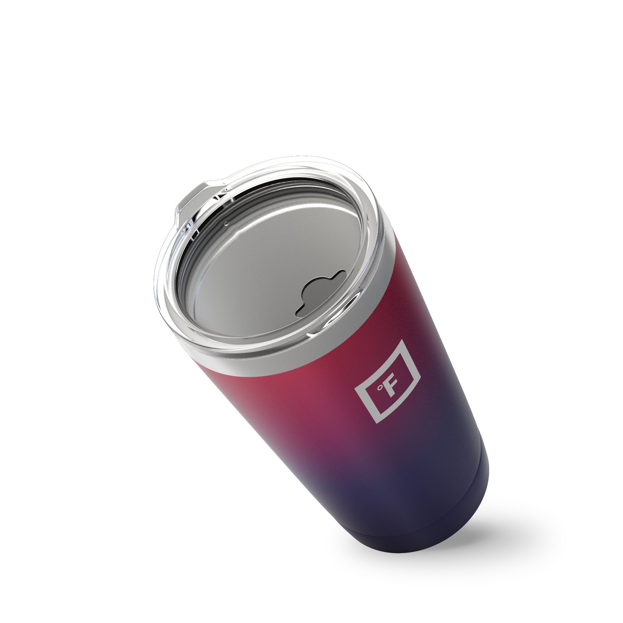 16 Oz Stainless Steel Classic Tumbler with Lid and Straw - Insulated Double Wall Vacuum Cup for Hot & Cold Drinks - Perfect for Coffee, Tea, Water, Smoothies at Home, Office, Gym or Travel