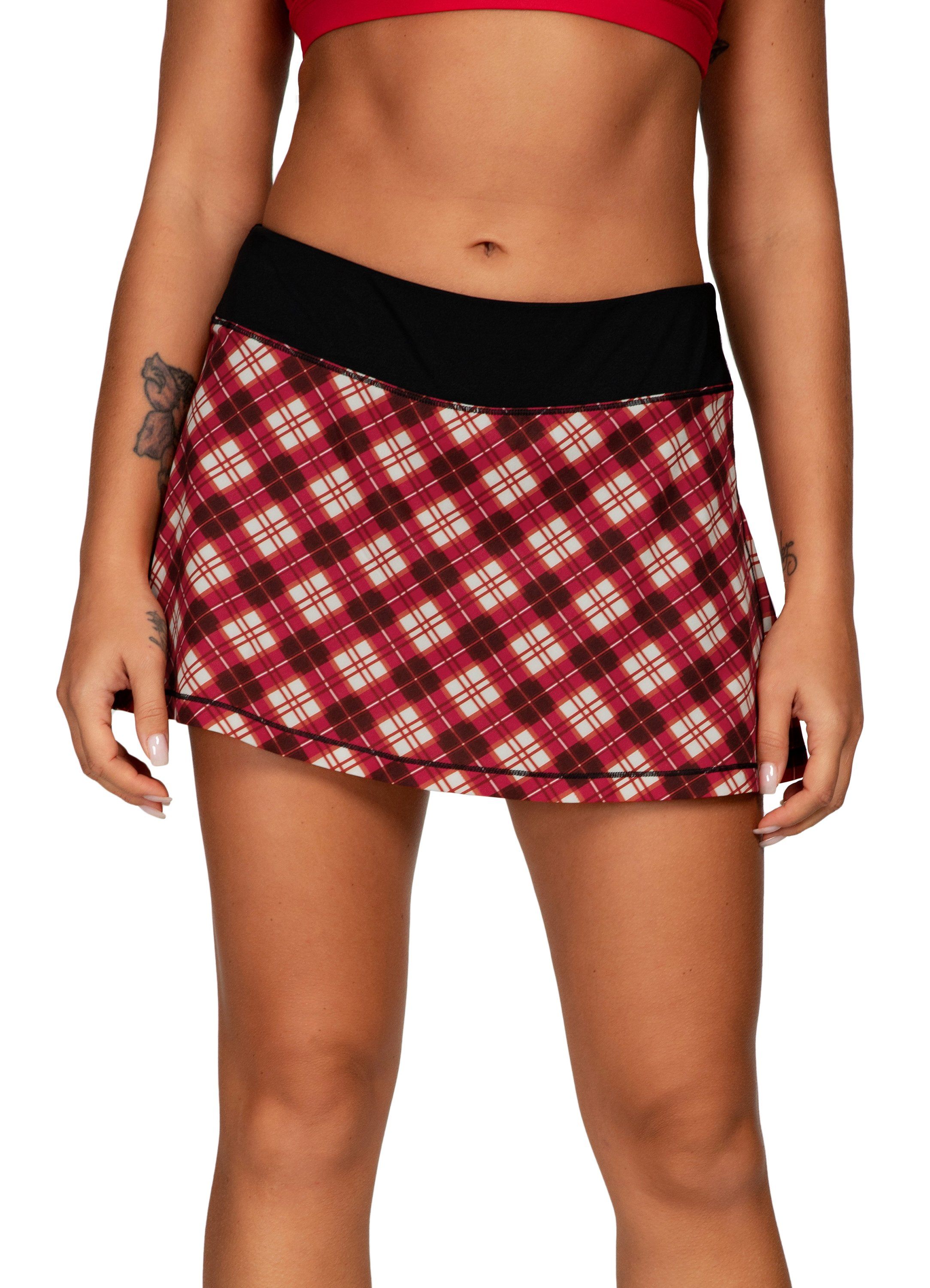 Ultra Skort with Built-in Athletic Shorts - Comfortable & Stylish for Running, Tennis, Yoga & Gym Workouts