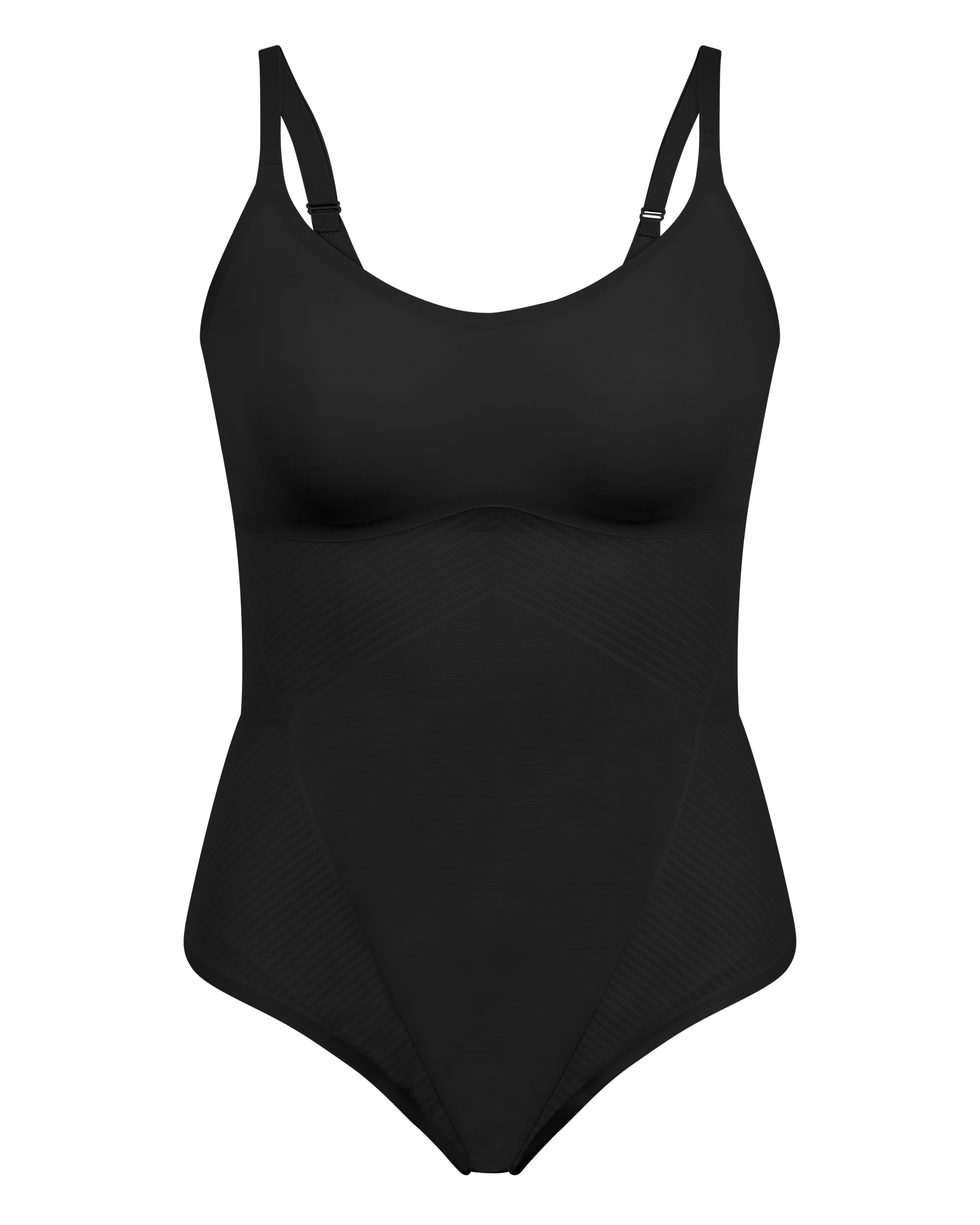 SPANX Shapewear Invisible Cami Thong Bodysuit for Women - Seamless Slimming Underwear for Everyday Wear & Layering