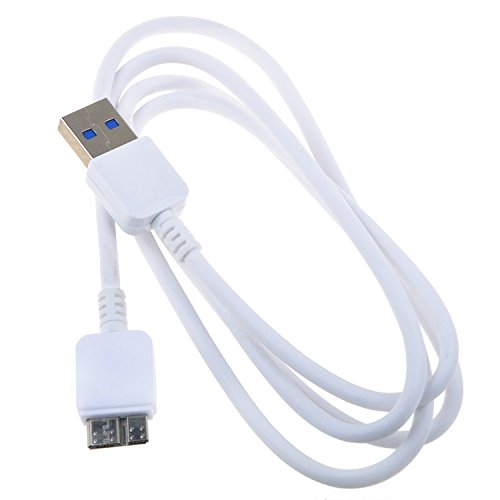 PK Power 3ft Micro USB 3.0 Fast Charging & Data Sync Cable for Samsung Galaxy Note 3 (N9000/N9005/N9009) - High Speed Charger Cord for Smartphones, Tablets & Power Banks | Perfect for Home, Office & Travel Use