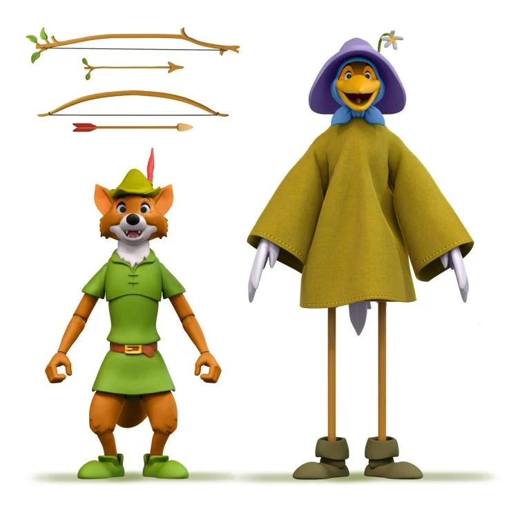 Disney Robin Hood ULTIMATES! Action Figure - Stork Costume Version | Collectible Toy for Disney Fans & Movie Lovers | Perfect for Display, Gifts & Cosplay