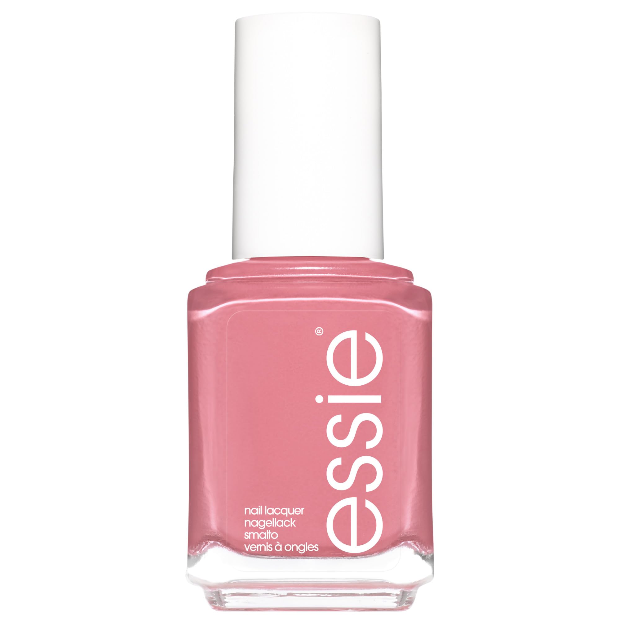 essie Nail Polish - Salon-Quality Mid-Tone Pink Vegan Nail Polish, 0.46 fl oz, Long-Lasting & Chip-Resistant - Perfect for Everyday Wear, Date Nights & Professional Manicures