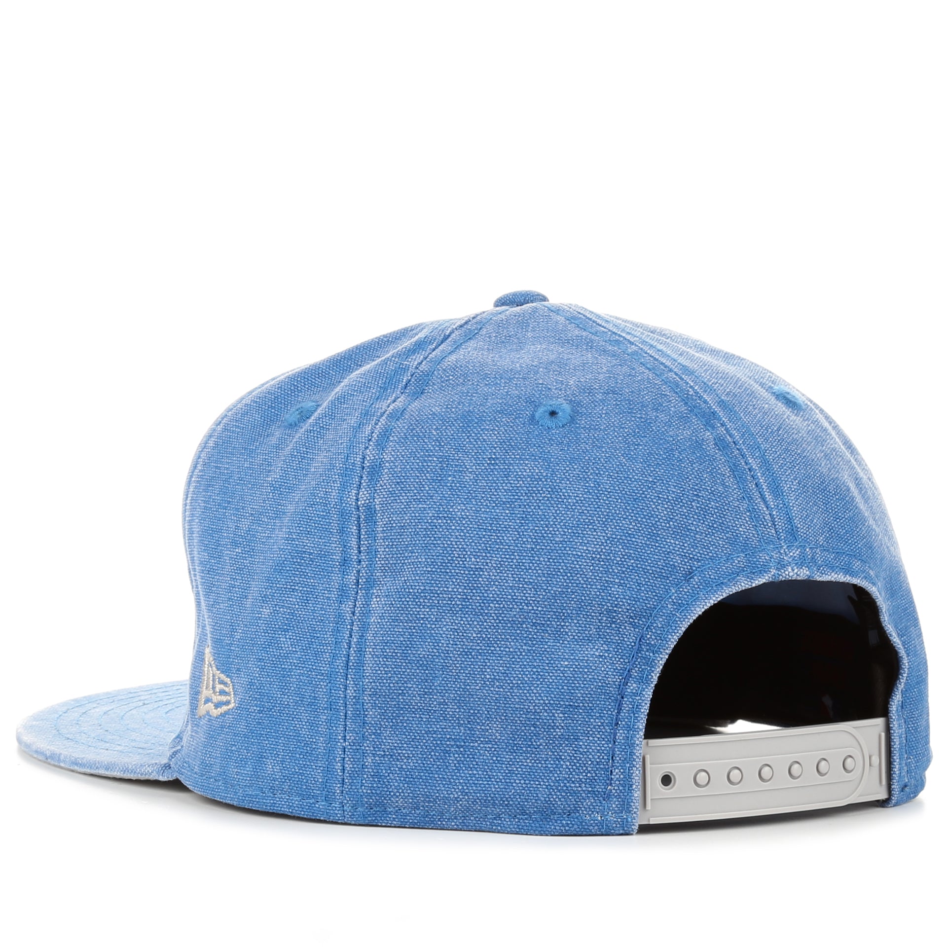 New Era 9Fifty Washed Over Snapback Hat - Los Angeles Dodgers Light Denim Adjustable Baseball Cap for Men & Women - Perfect for Sports Games, Streetwear Fashion and Casual Outfits