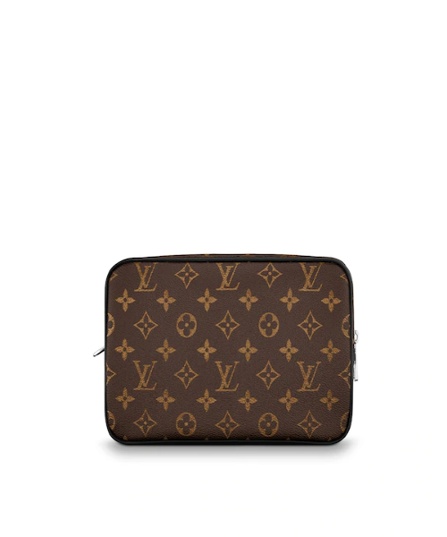 LV Kasai Clutch Monogram Macassar Canvas Crossbody Bag - Luxury Designer Handbag for Women, Perfect for Evening Parties & Date Nights