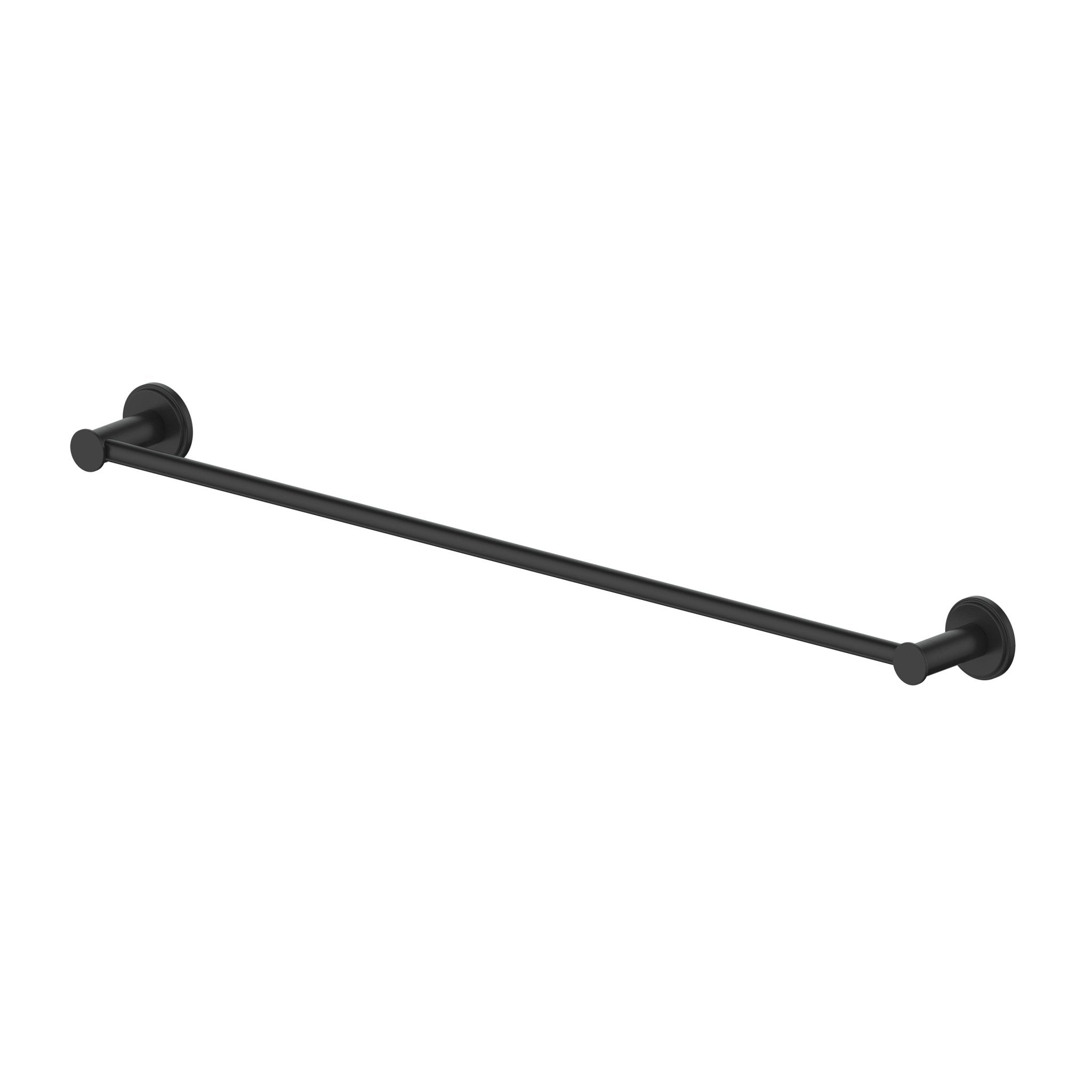 ZLINE El Dorado Matte Black Towel Rail - Premium Bathroom Accessory for Modern Homes (ELD TR MB) | Perfect for Spa-Like Bathrooms & Luxury Showers