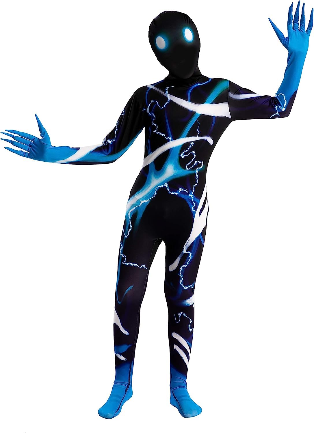 Kids Slenderman Halloween Costume - Scary Bodysuit for Boys & Girls - Perfect for Trick-or-Treating
