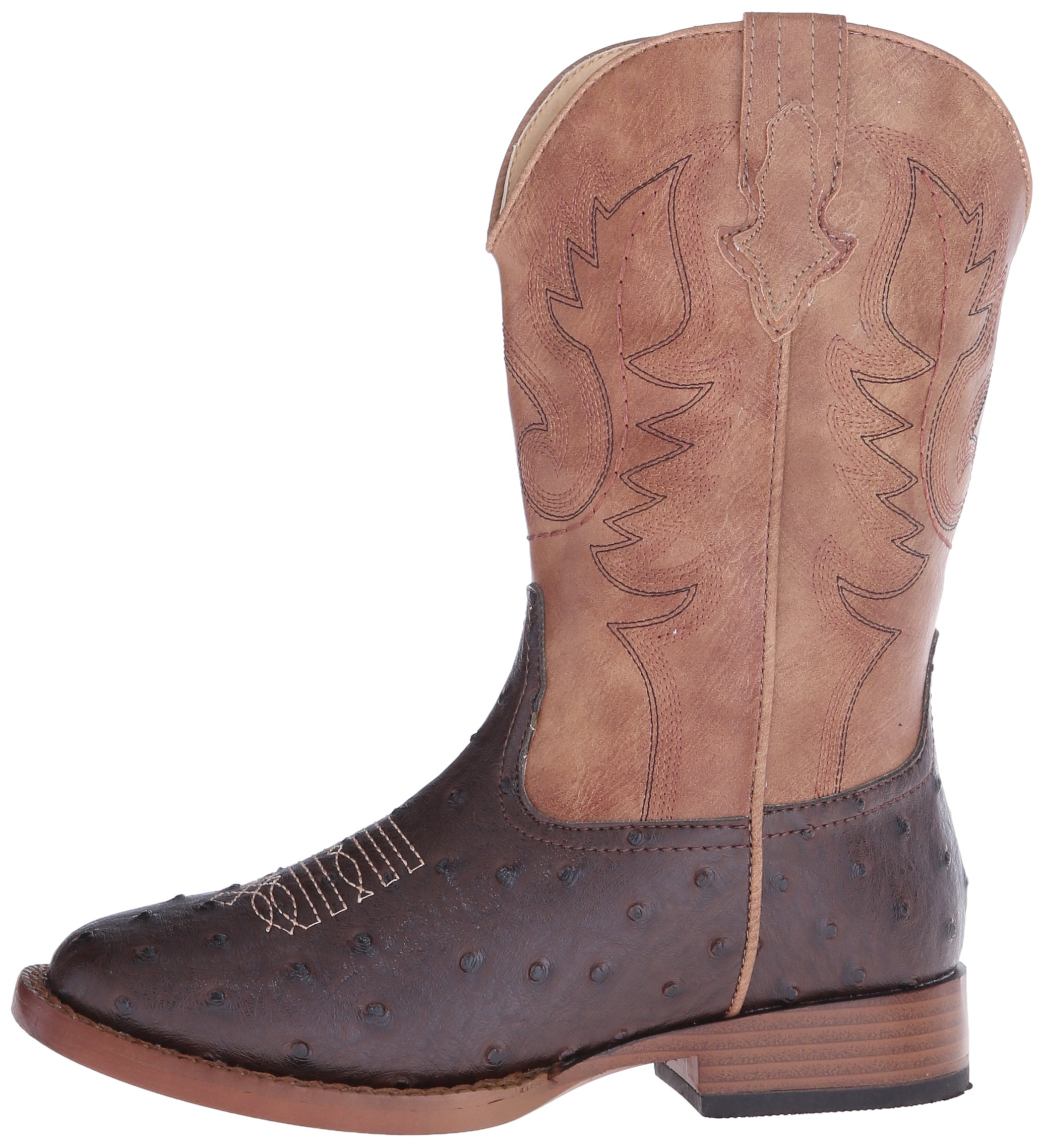 ROPER Boys Cowboy Boots - Western Style Leather Boots for Kids - Perfect for Rodeo, Horse Riding & Country Fashion