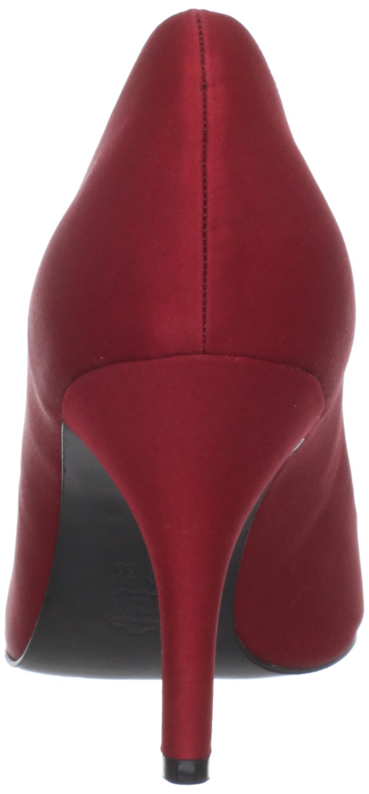 Nina Women's Fiery Red High Heel Pumps - Elegant Pointed Toe Dress Shoes for Parties, Weddings & Office Wear