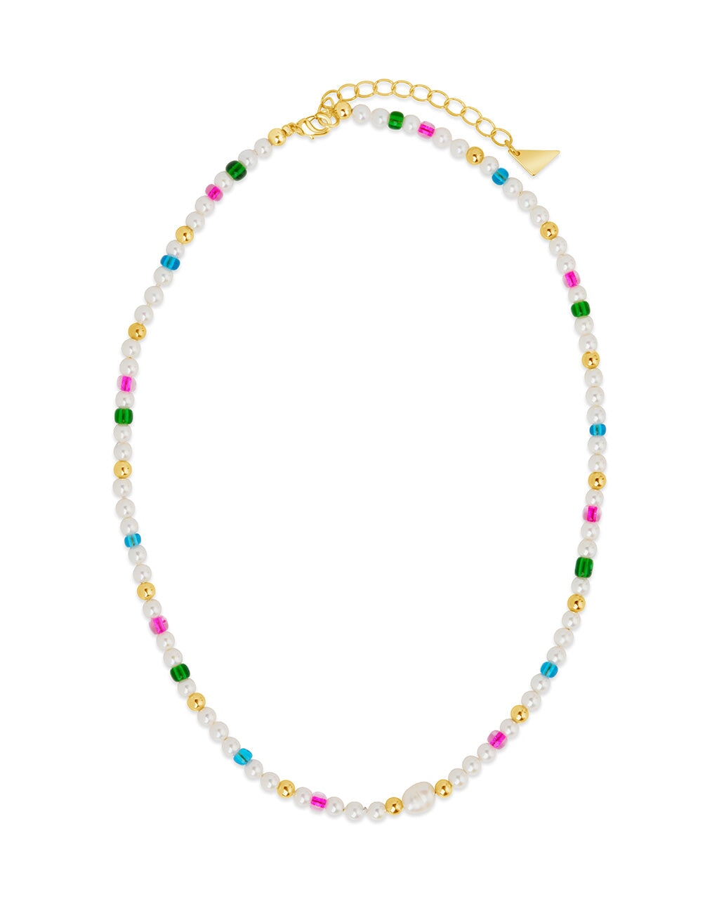 Polly Pearl Beaded Choker Necklace for Women - Elegant Layering Jewelry Gift for Birthday, Anniversary & Valentine's Day - Perfect for Parties, Weddings & Date Nights