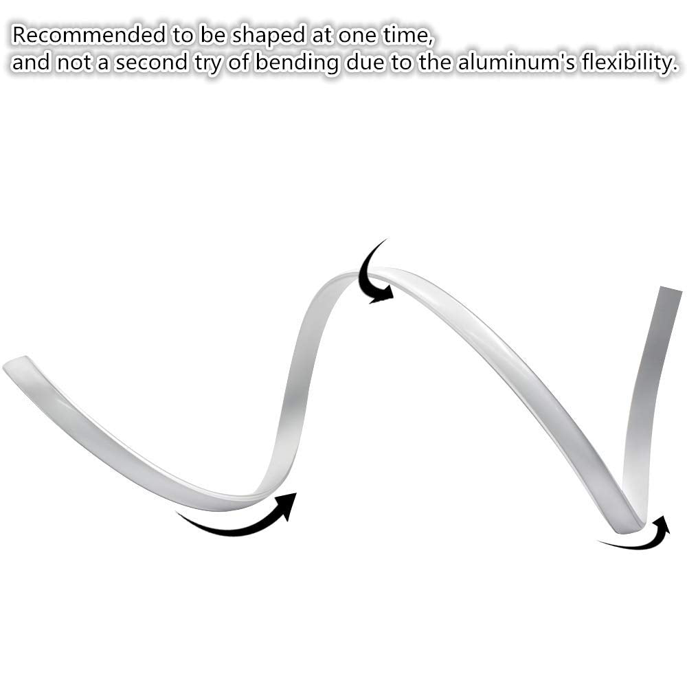 High-Quality LED Aluminum Profiles for Home & Commercial Lighting - Durable & Energy-Efficient Light Channels for Cabinets, Shelves, and Display Cases
