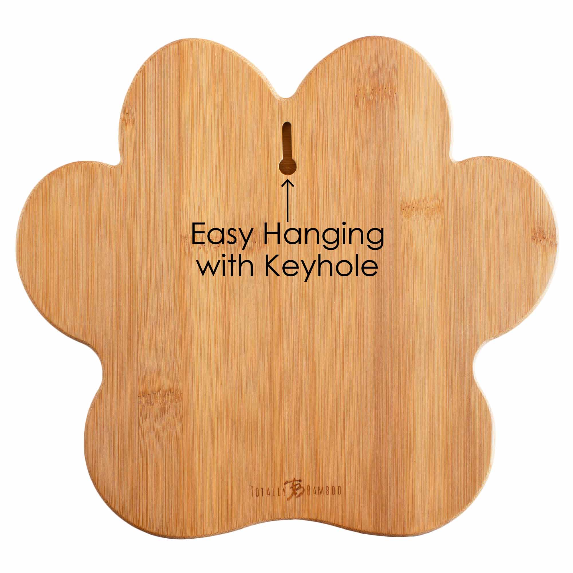 Paw Shaped Cutting Board - 11 x 10 Inch Non-Slip Kitchen Chopping Board for Meat, Fruits & Vegetables - Perfect for Pet Lovers & Home Cooking