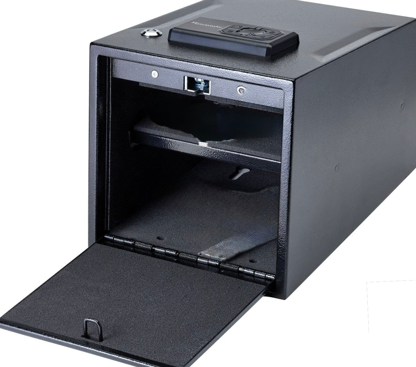 Hornady 2-Slot Keypad Vault - Secure Handgun Safe for Home & Car | Quick Access Biometric Gun Safe with Digital Keypad | Perfect for Bedside, Vehicle & Office Security