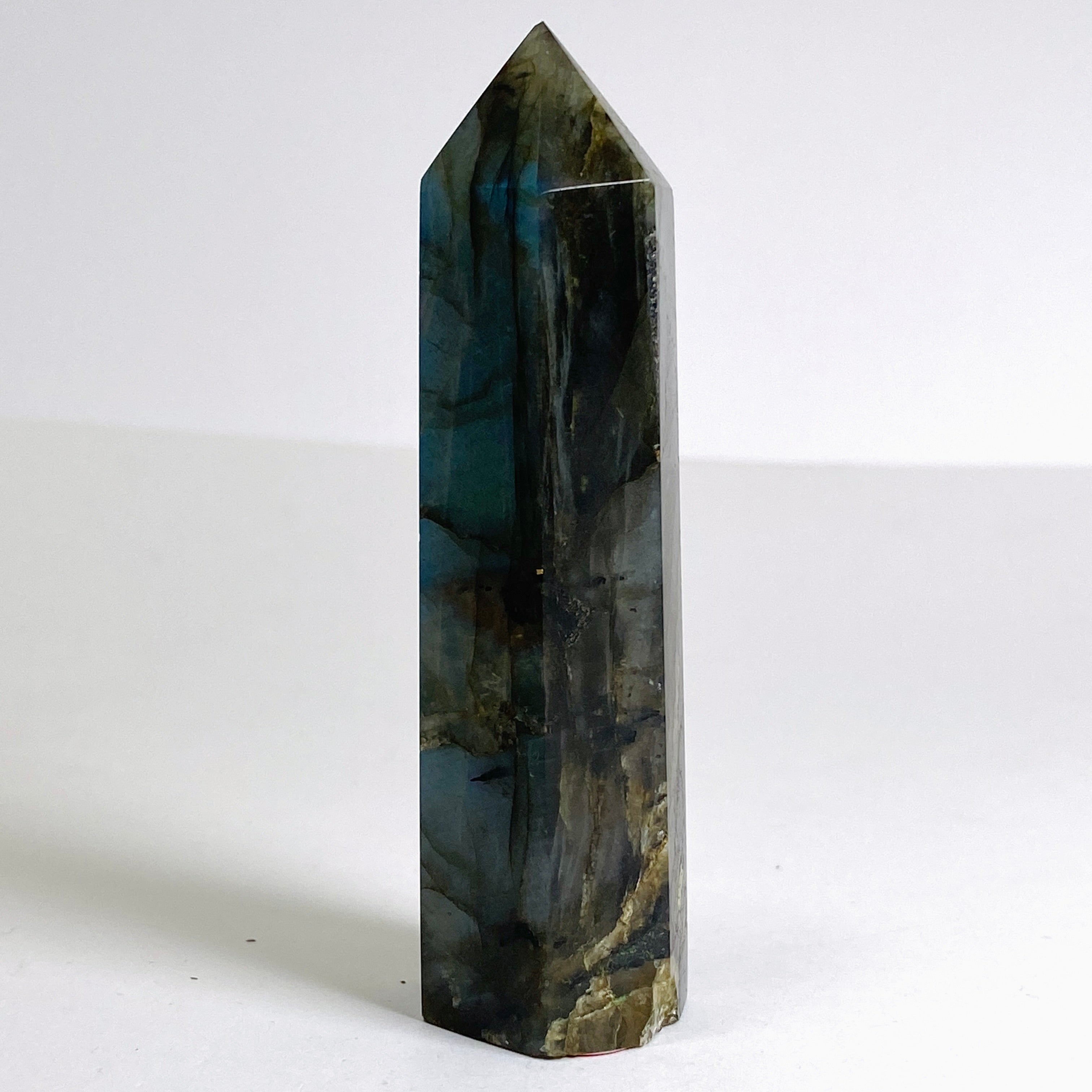 Labradorite Small Generator LSG 06 - Portable Crystal Energy Device for Home & Office Meditation, Healing & Spiritual Practice