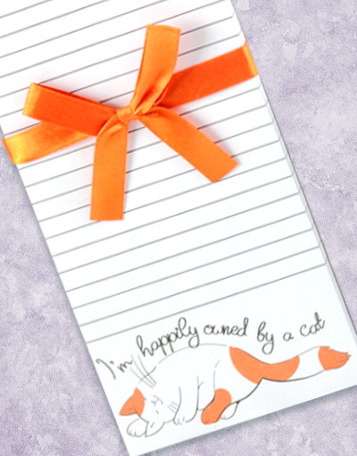 Premium Shopping List Notepad - Happily Owned Memo Pads for Grocery Lists & Errands | Perfect for Kitchen, Office & Home Organization