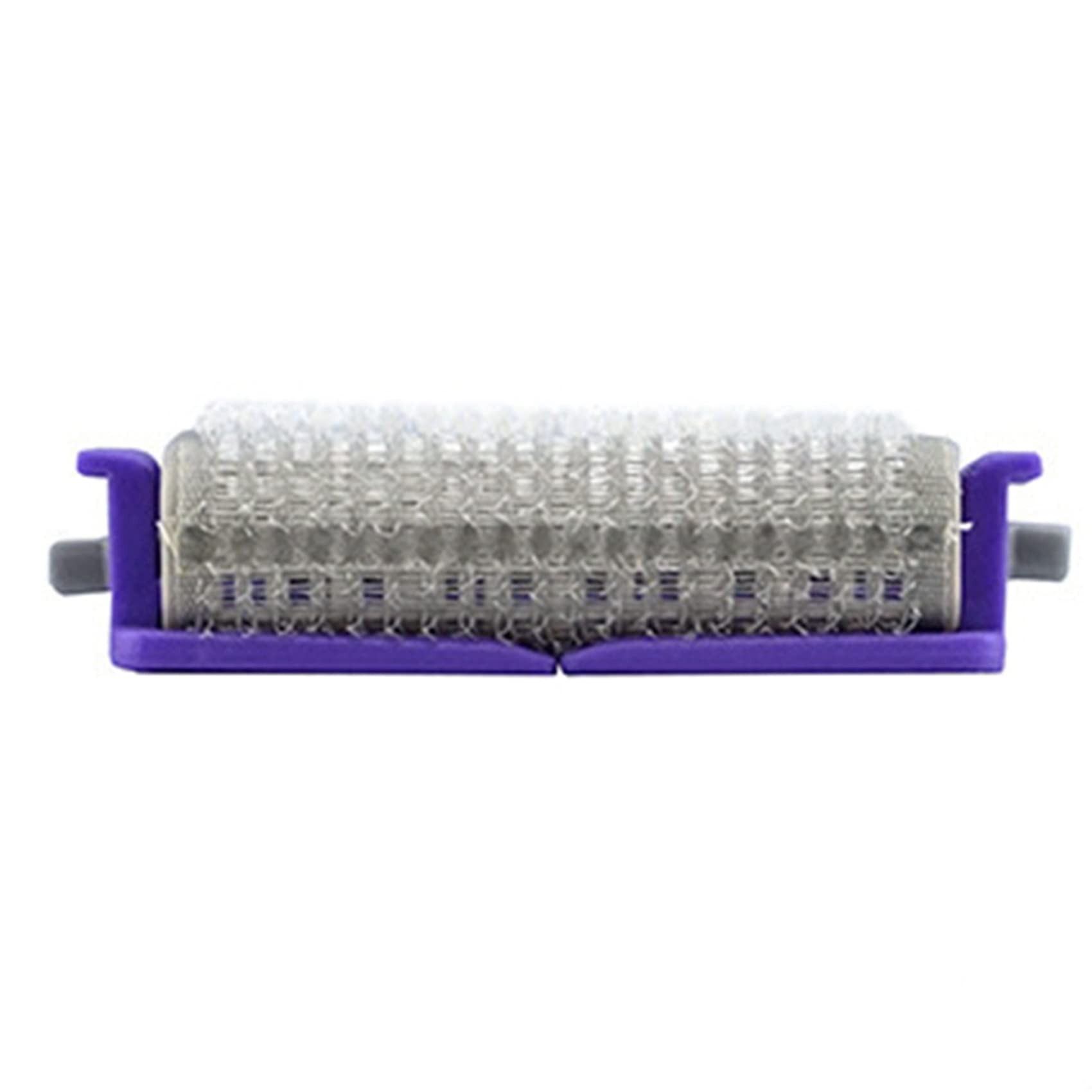 KVSERT 72Pcs Large Nylon Hook & Loop Hair Rollers Set - Perm Rods & Curlers with Clips & Rubber Bands for Voluminous Curls & Root Lift - Perfect for Home Salon, Styling, and DIY Hair Perm